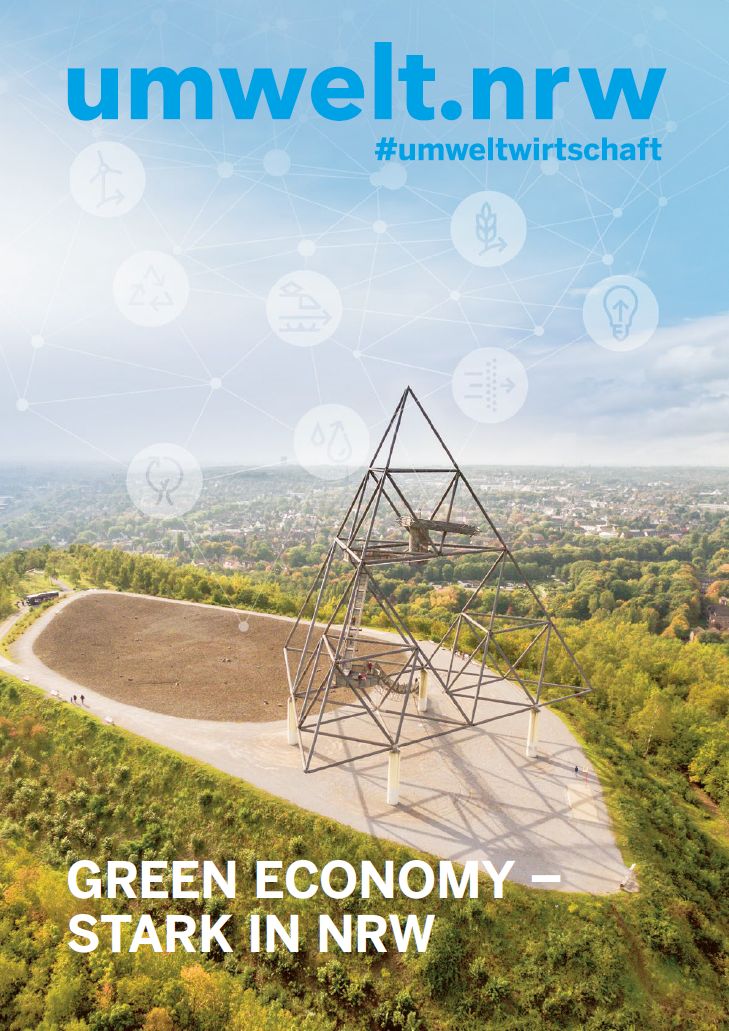 Titelseite der Publikation Green Economy - Stark in NRW