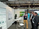 Minister Krischer informiert sich über Start-ups der Umweltwirtschaft aus NRW am Gemeinschaftsstand auf der CVC